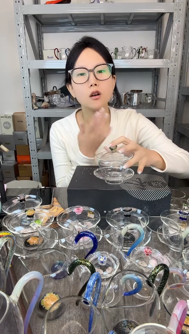 禾器迷翠盖碗普通盒