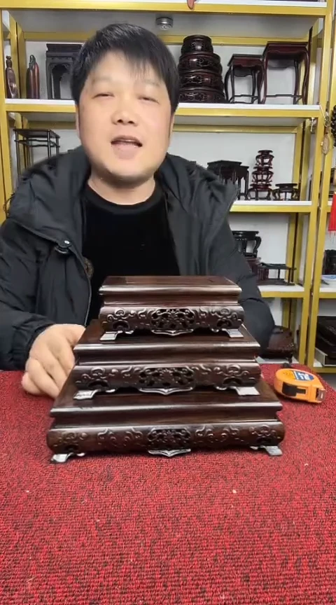 【闪购商品】紫檀木类家具14.5*18.5*22.5CM