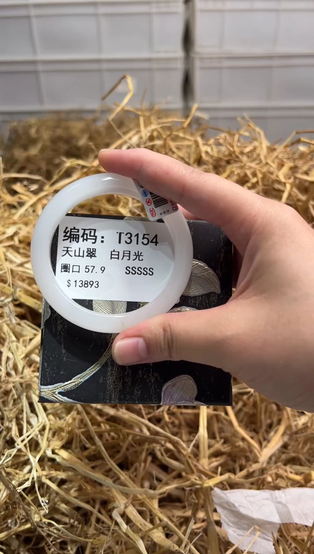 未镶嵌手镯石英质玉T3154