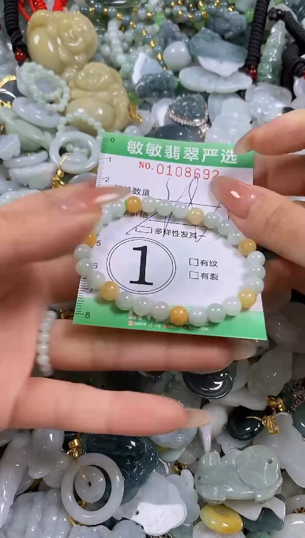 【闪购商品】翡翠颈饰未镶嵌闪购0108692多样性发其一