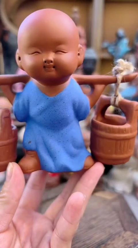 紫砂茶宠器闵茶宠摆件