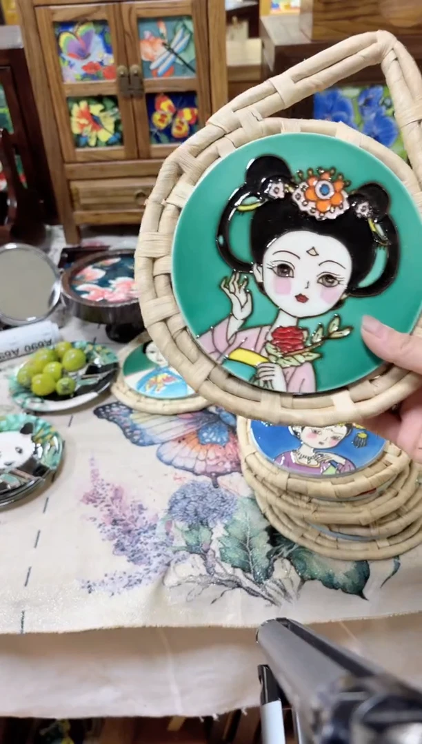 【闪购商品】瓷片编织隔热垫开播福利