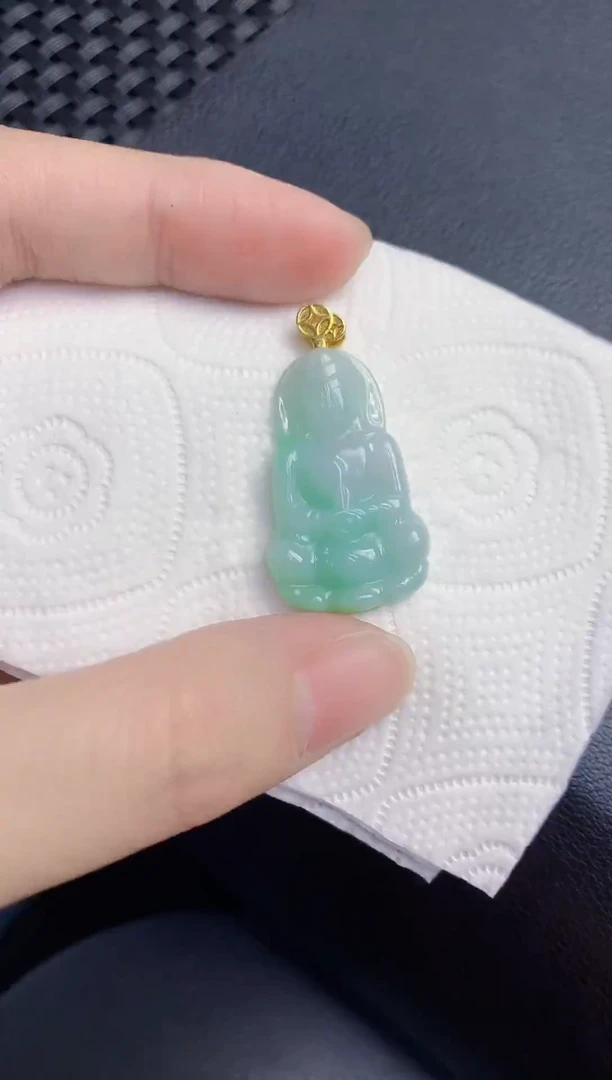 颈饰未镶嵌翡翠天然翡翠缅甸A货