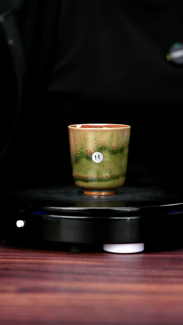 杯子11#李盼龙一级品原矿钧瓷直口杯