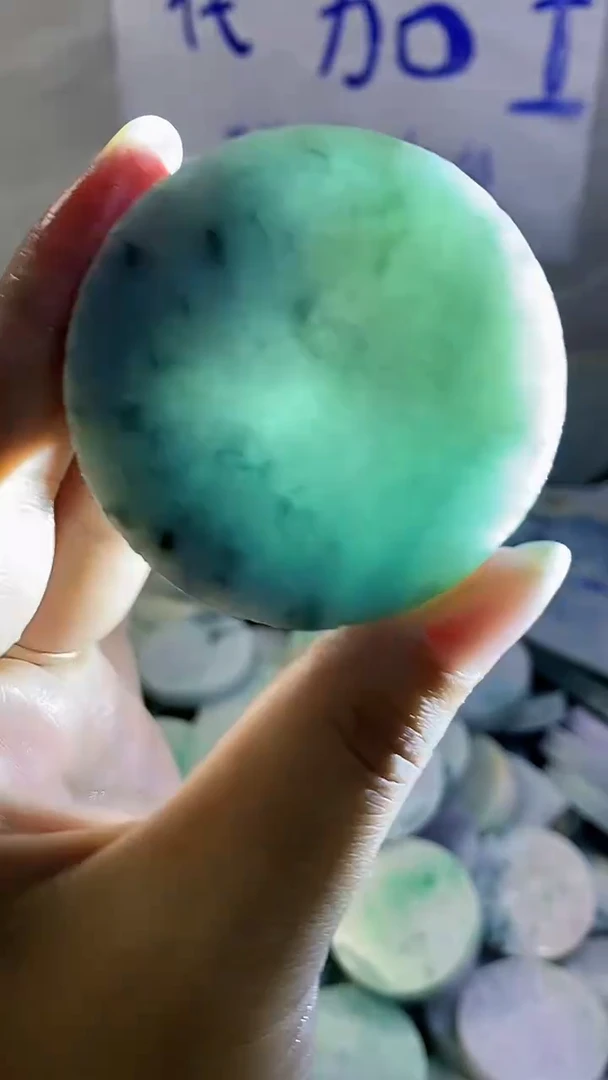 裸石翡翠纯天然翡翠A货286