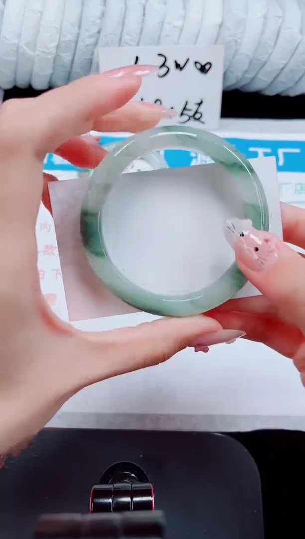 未镶嵌手镯石英质玉223-54/55