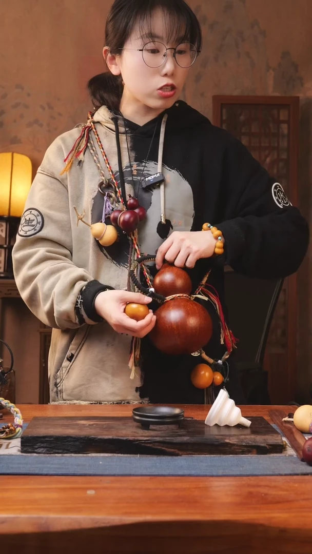 【闪购商品】489号精品大漆葫芦防腐防渗装饮料水茶酒