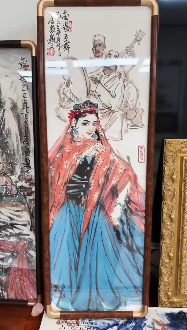 国画李老师     作品 闪  40