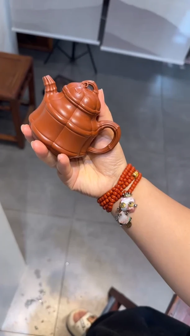 茶壶紫砂陈*蕈海棠竹鼎
