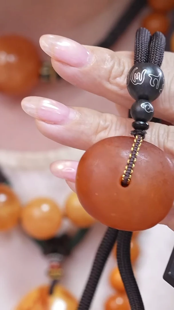 蜜蜡颈饰未镶嵌2135天然蜜蜡珠宝奇石云端妖孽全部保真