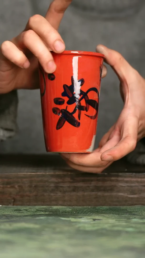 【闪购商品】青诗集手工手绘瓷器