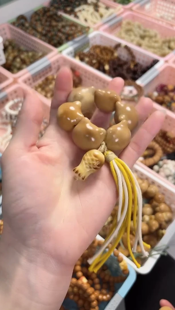 【闪购商品】菩提根/象牙果手串象牙果风化猫头 大