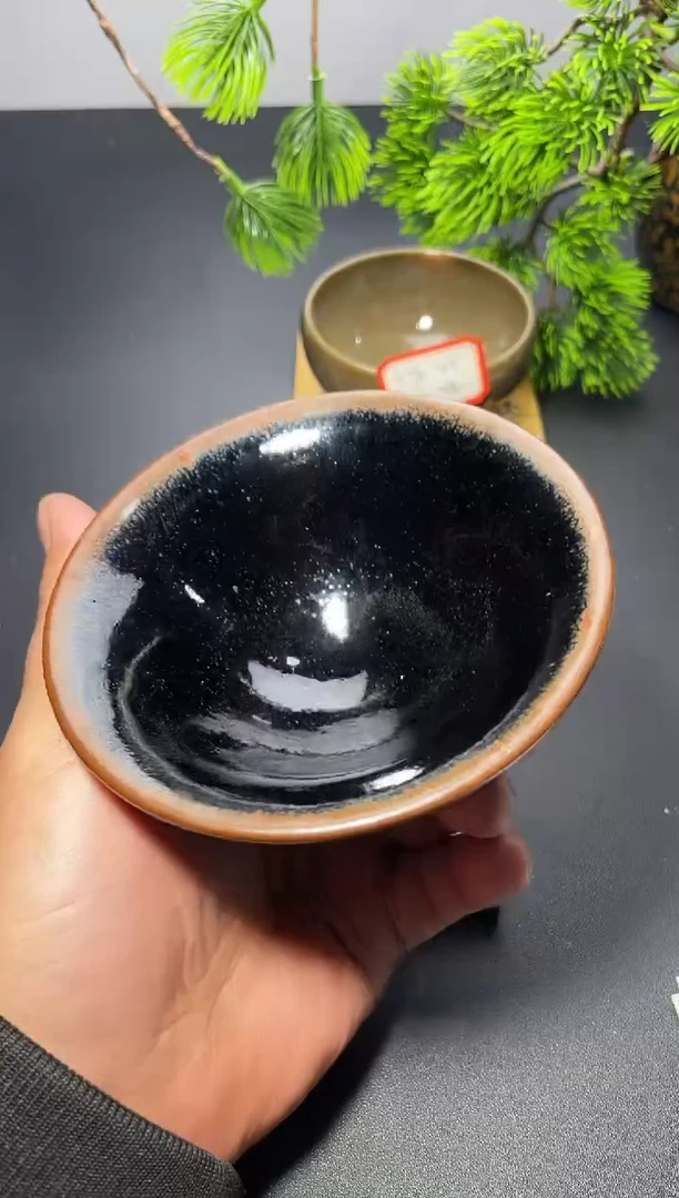 茶盏218叶紫建盏