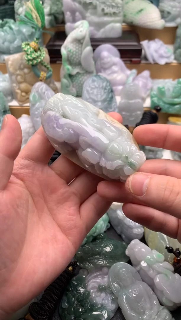 吊坠(不含链)未镶嵌翡翠1