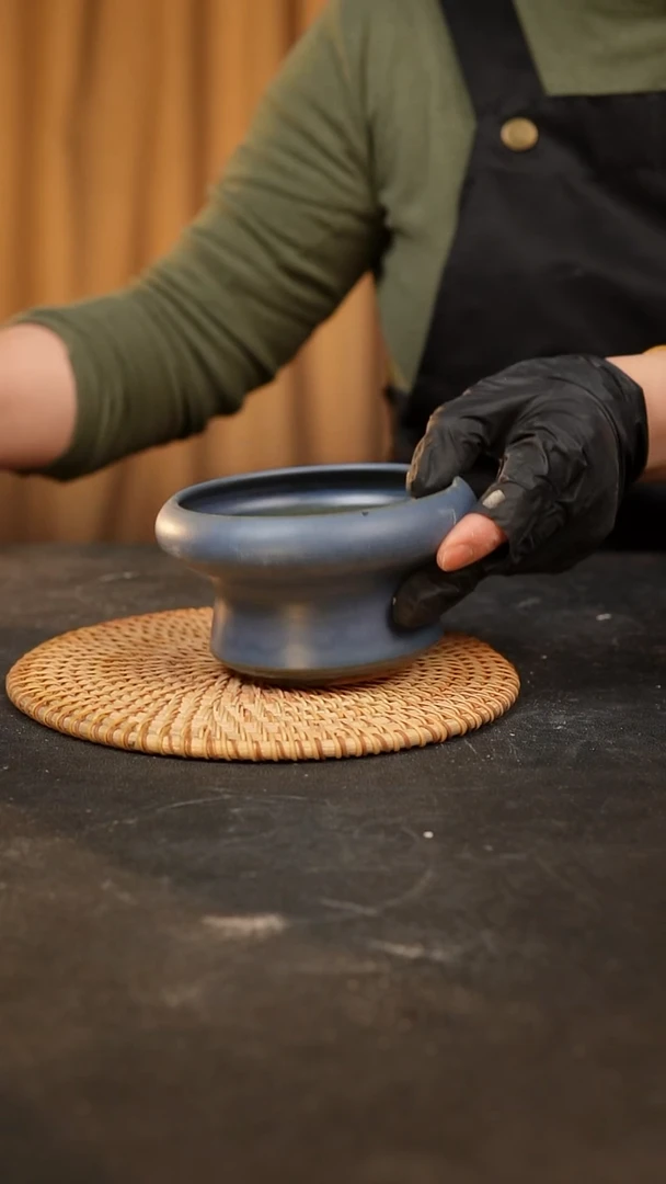 【闪购商品】瓷片泥泥陶瓷花盆