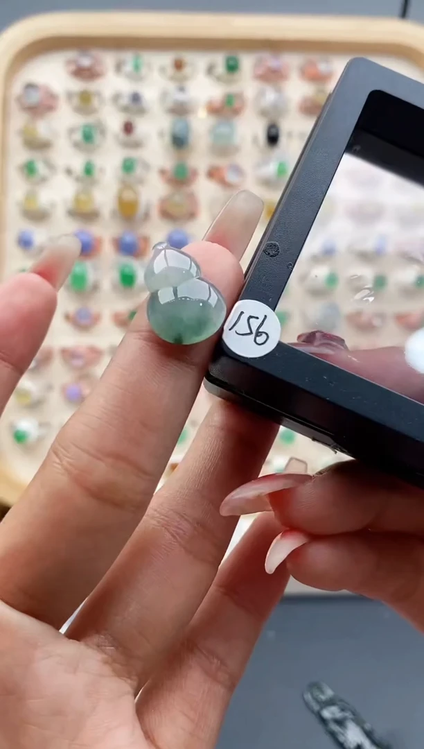 【闪购商品】翡翠裸石缅甸天然A货翡翠555  9+