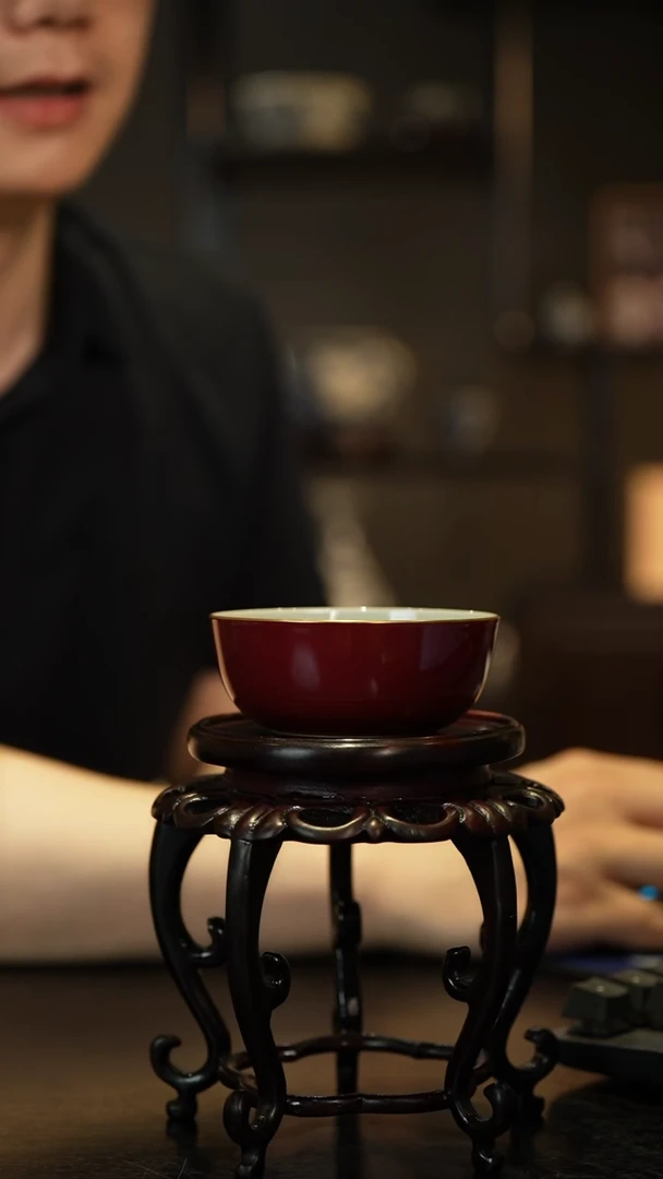苹***?宣之堂胭脂红普洱杯