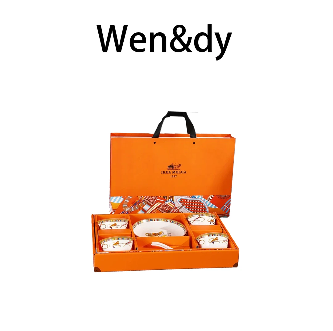 唐三彩餐具一套餐具