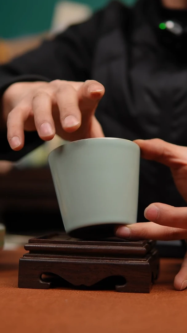 【闪购商品】瓷片原产地原矿仿古可乐杯微瑕福利