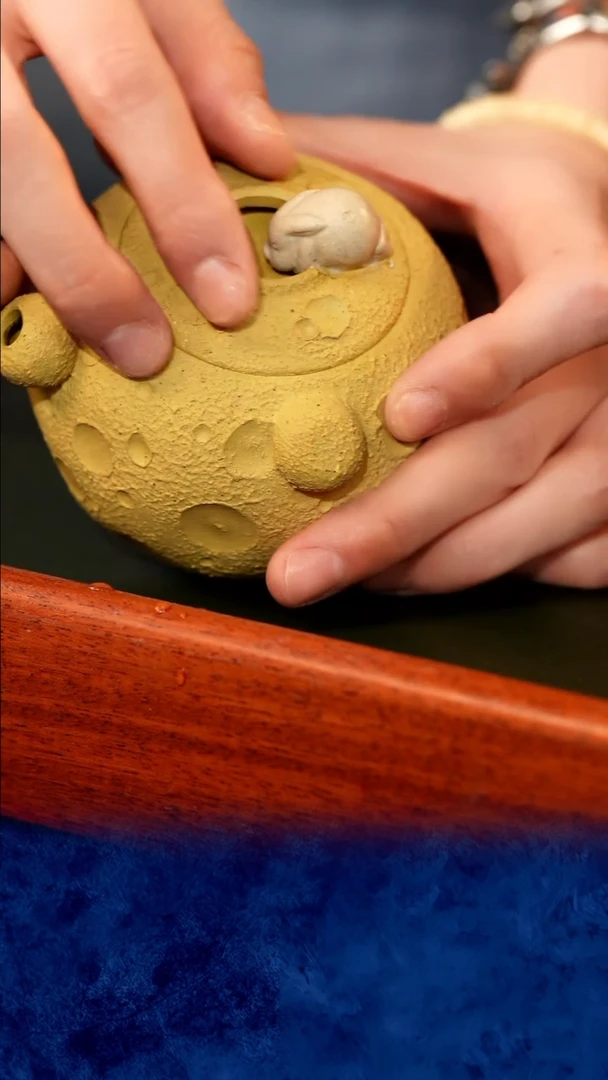 紫砂  宜兴紫砂 TZP 星球壶