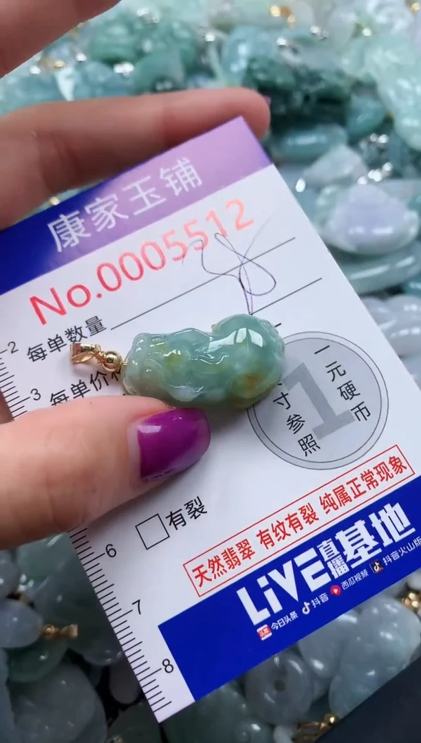 颈饰未镶嵌翡翠5512