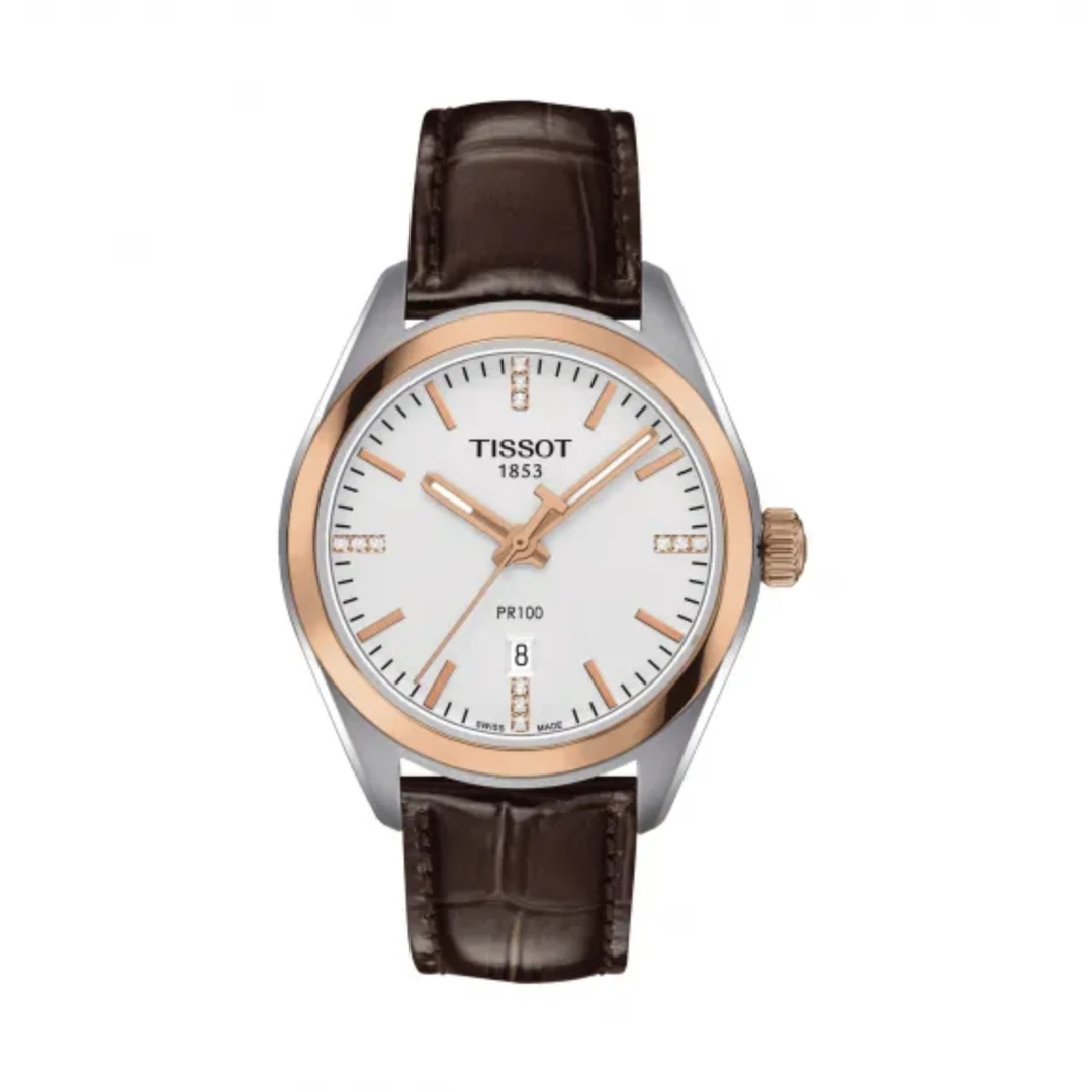 99新 Tissot/天梭 未使用PR100系列女表/K-T101.251.26.036.00