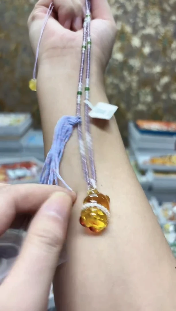 琥珀项链未镶嵌【多样性发一】
