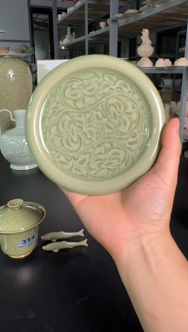 耀州窑小壶承318