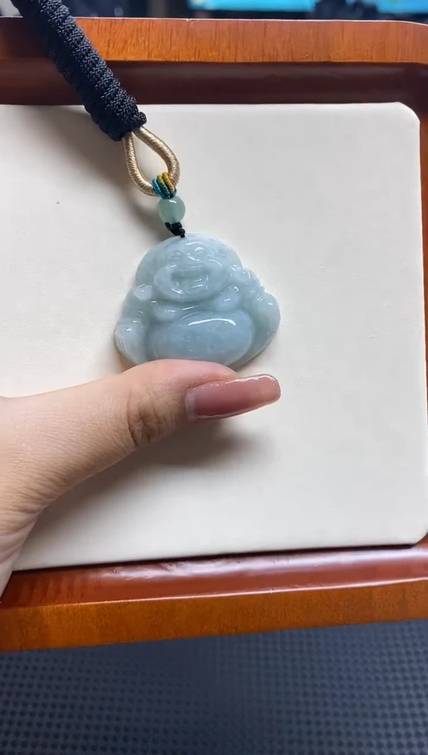 翡翠未镶嵌颈饰347天然缅甸A货翡翠