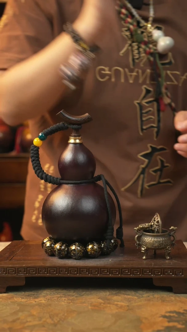 155大漆一物一拍记葫堂出品【不带手串】