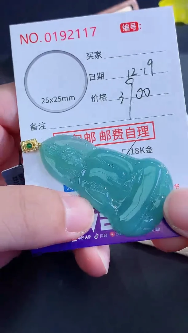 颈饰未镶嵌翡翠ꕥ****ঞ天然缅甸A货翡翠