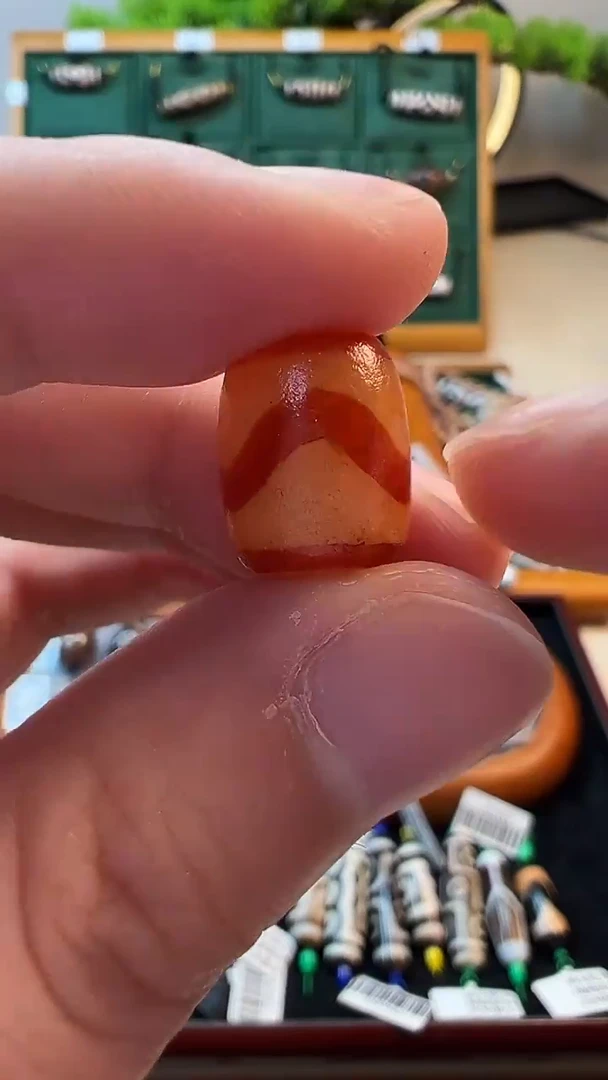 玛瑙/玉髓（覆膜）颈饰未镶嵌18（微瑕随机发货）