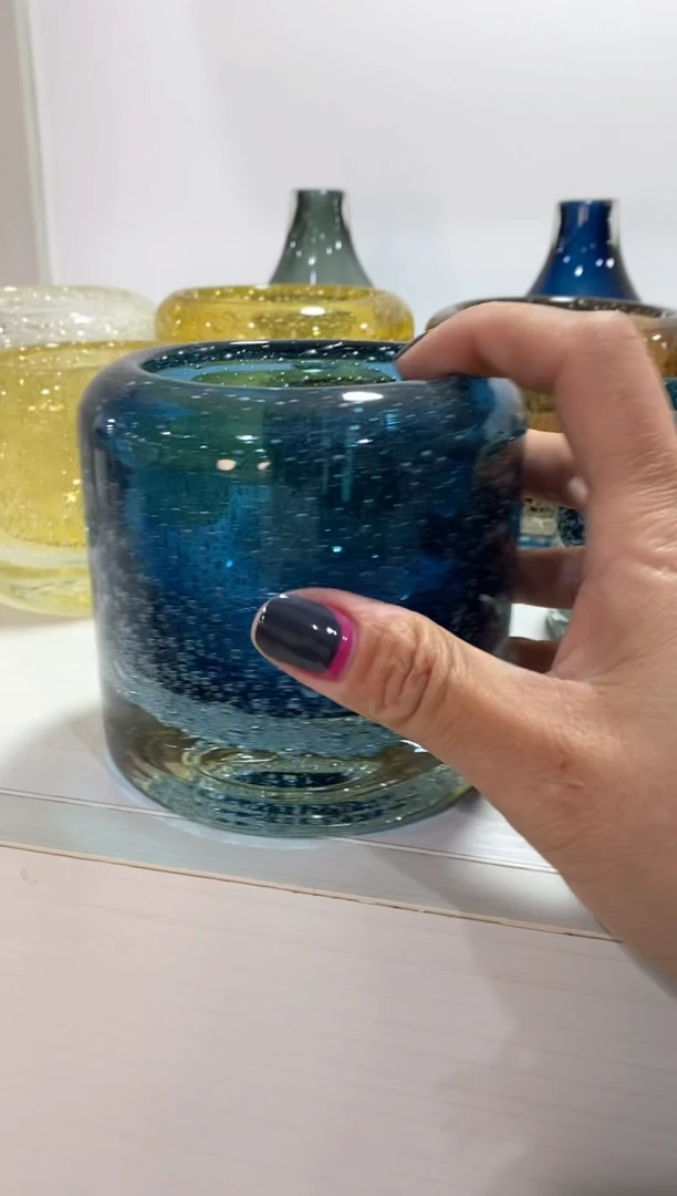 【闪购商品】琉璃慕忆家花瓶大号