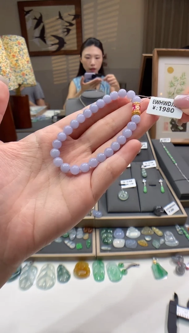 未镶嵌手串翡翠手串