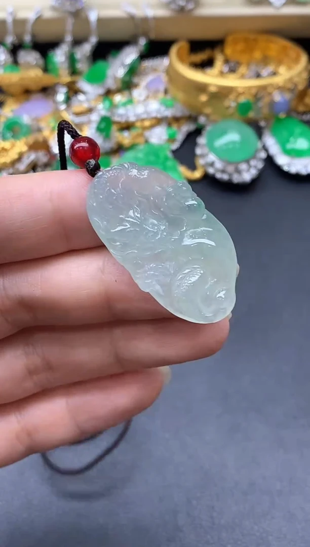 颈饰未镶嵌翡翠61-中国好珍宝