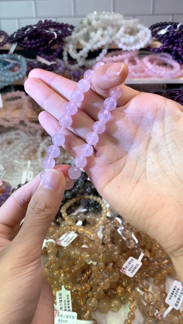 【闪购商品】水晶手链未镶嵌粉水晶