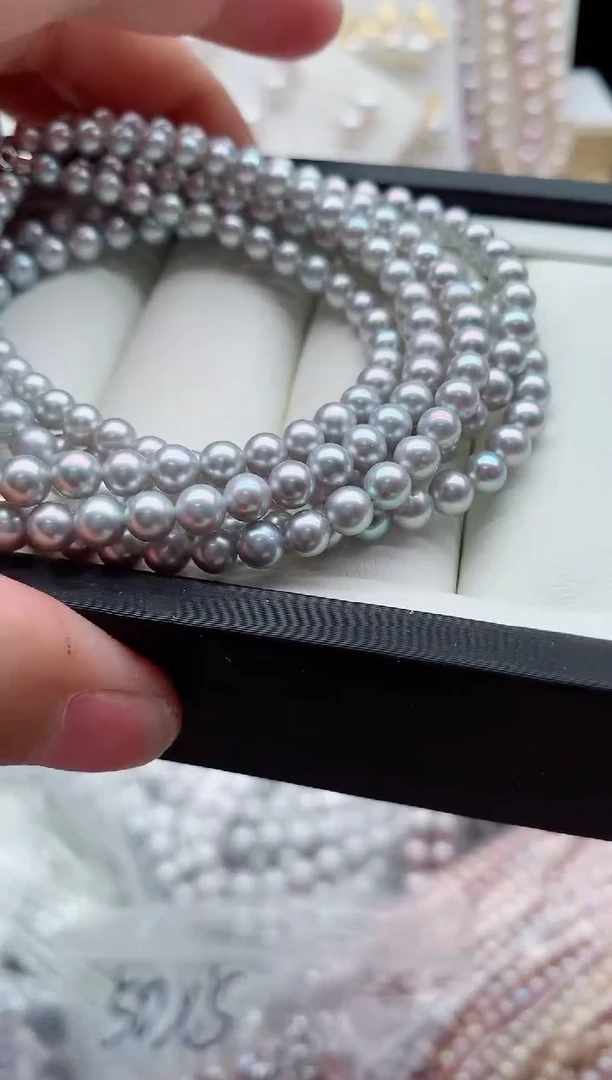 项链合金淡水珍珠多样性发其一，非无暇