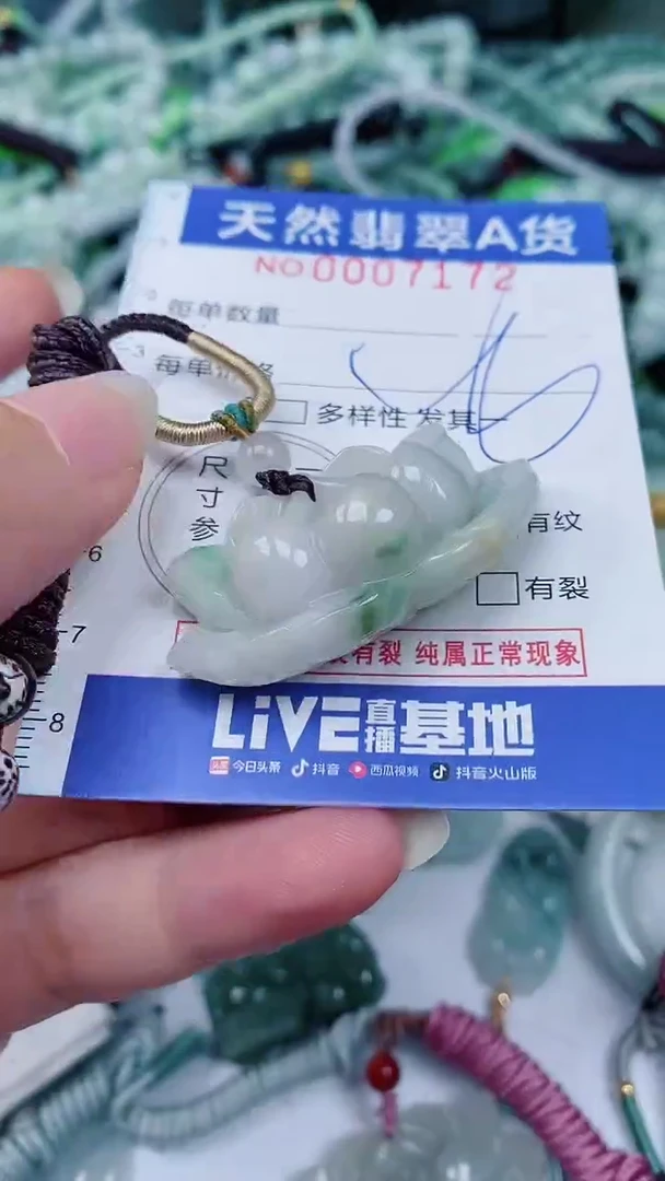 翡翠未镶嵌颈饰00007172