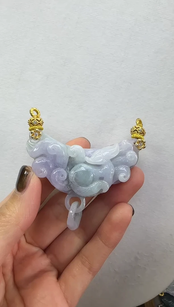 颈饰未镶嵌翡翠国风翡翠