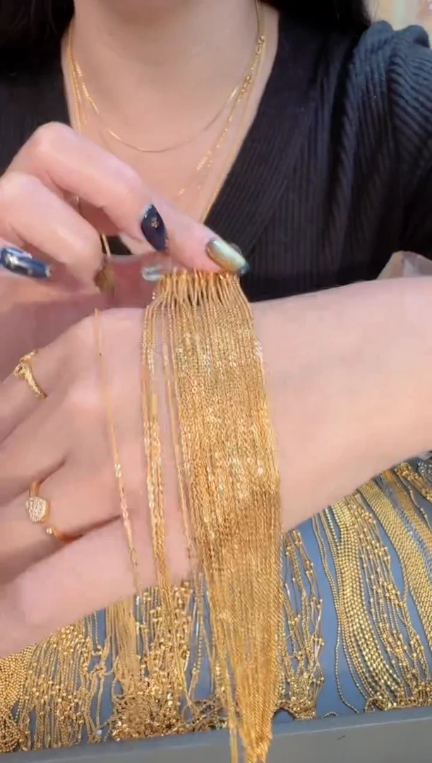 福利45cm固定闪o链1.08g（多样性发货）