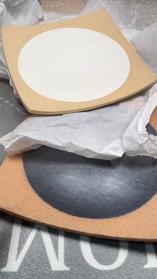 瓷片陶瓷如图所示周边