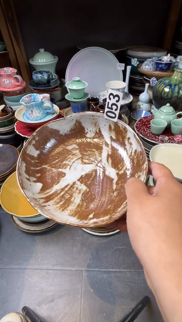 瓷片∮****∮053手工异型碟