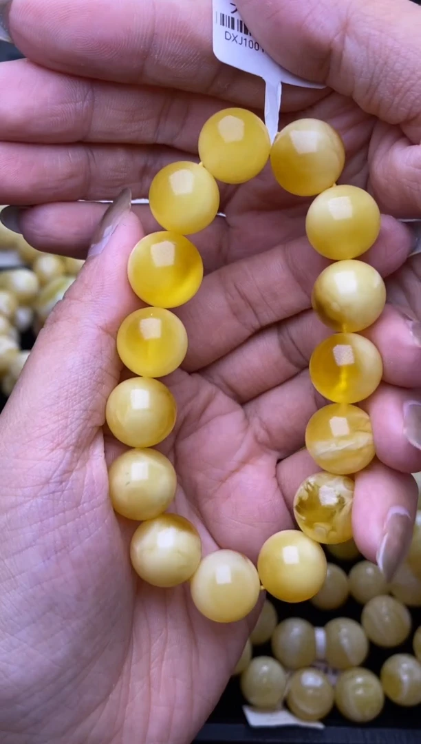 裸石琥珀未镶嵌大小姐珠宝147