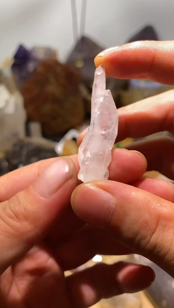 水晶珠宝半成品未镶嵌43号巴基斯塔喜马缝合水晶