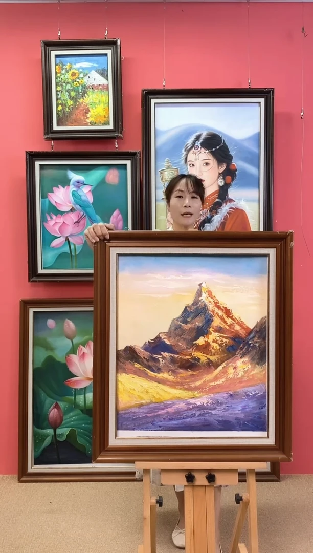 油画用****9尺寸50*60画芯（不含框）