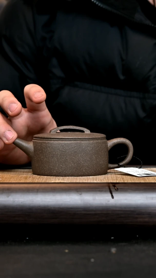 【闪购商品】紫砂茶壶GP16054 汉瓦 青段