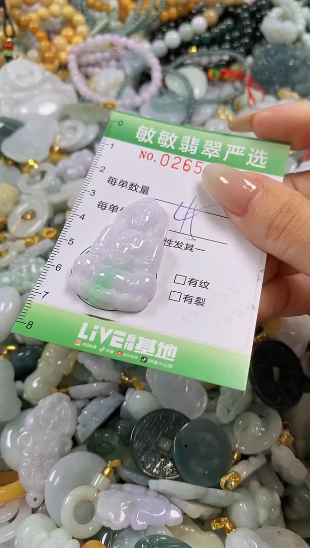 翡翠未镶嵌颈饰闪购0265470