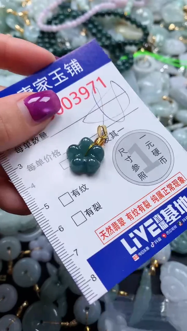 颈饰未镶嵌翡翠3971