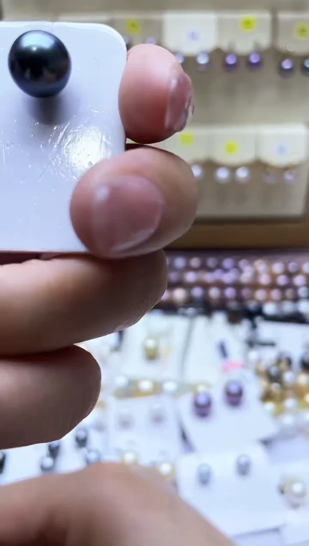 【闪购商品】海水珍珠耳饰银S925镶嵌2