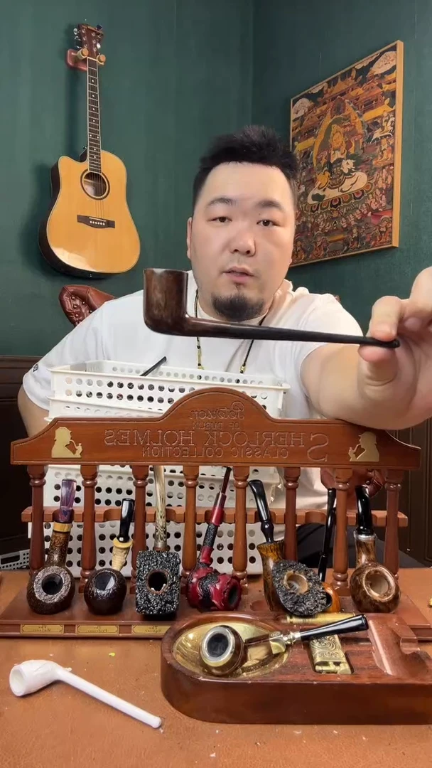 石楠木木雕款意大利进口石楠木烟斗